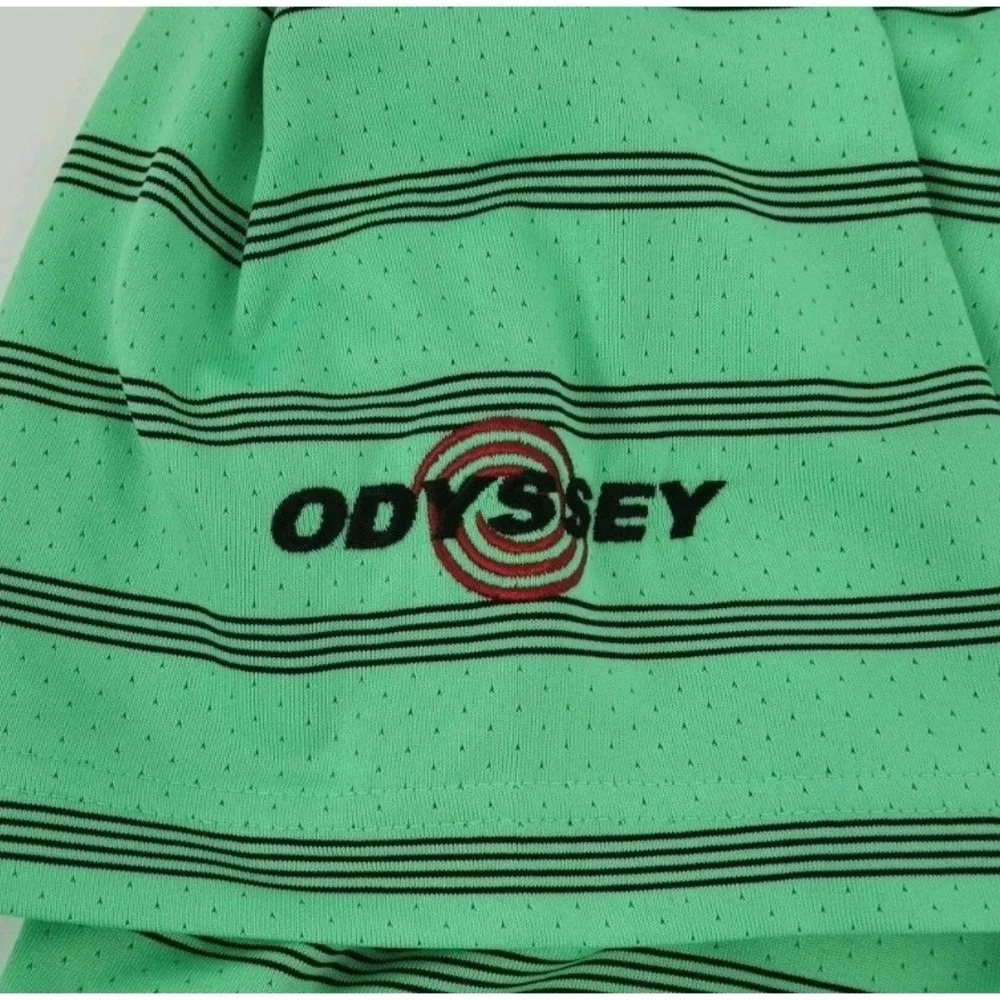 Callaway Men's Polo‎ Shirt Size Large Green Golf Opti-Dri Performance Travel